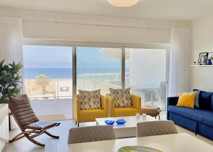 Deluxe 2 Bedroom Oceanfront Flat In Del Rey Daire Amoreira (Leiria)