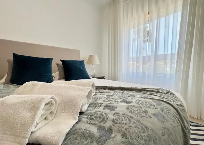 Daire Deluxe 2 Bedroom Oceanfront Flat In Del Rey Amoreira (Leiria)